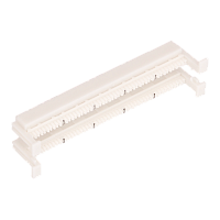 Настенный блок NIKOMAX 110 типа, 50 пар, без ног, белый