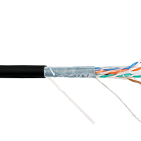 Кабель NIKOLAN F/UTP 4 пары, Кат.6a (Класс Eа), тест по ISO/IEC, 500МГц, одножильный, BC (чистая медь), 23AWG (0,57мм), внутренний/внешний, LSZH -40С 