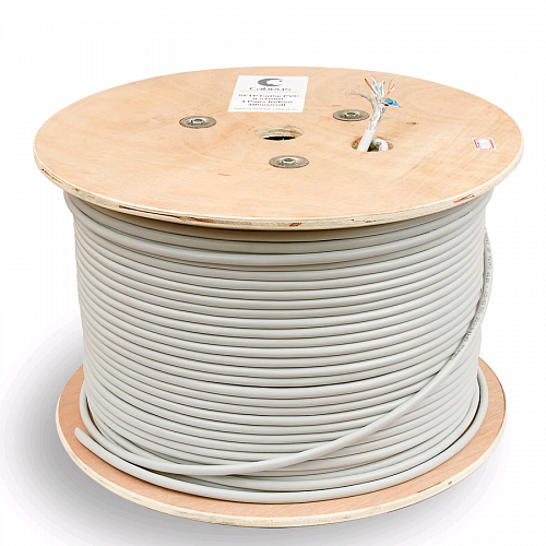 SFTP-4P-Cat.5e-SOLID-GY
