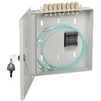 ITK кросс наст. укомплектованный: LC (duplex) 8шт;  (OM3)