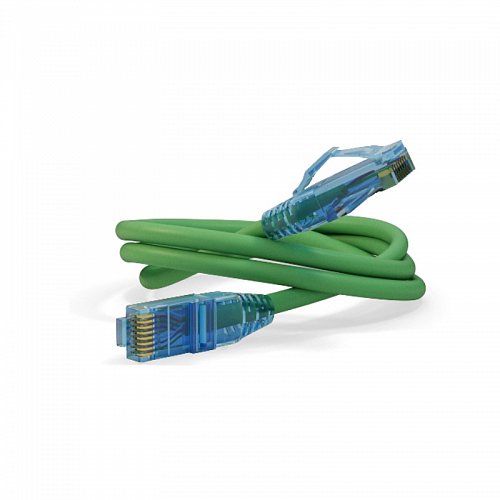 Hyperline PC-LPM-UTP-RJ45-RJ45-C6-2M-LSZH-GN Патч-корд U/UTP, Cat.6, LSZH, 2 м, зеленый