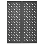 Полка стационарная TLK, Ш463хГ650мм, для шкафа и стойки со сварной рамой глубиной 1000мм, крепеж в комплекте, черная