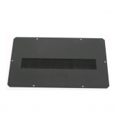 Заглушка с щеточным вводом для отверстий B (380x210 мм) в потолке/дне/крышек, к напольным шкафам, SZB-IT, 420x250 мм, металличе