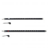 Блок розеток 19",с ф-ями контроля и защиты,7 розеток Schuko (16A),индикатор пит.,огран.перенапряж.(смен. блок),кабель питания 2.5 м с вилкой Schuko