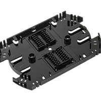 Сплайс-кассета NIKOMAX, до 32 КДЗС, с органайзером, АБС-пластик, черная
