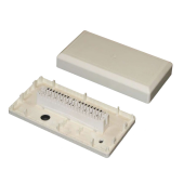 Мини-распределитель 2/10 АР на 10 пар (с 1 плинтом 2/10 с норм.замкн.контактами)