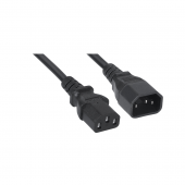 Кабель питания монитор-компьютер IEC 320 C13 - IEC 320 C14 (3x0.75), 3 м