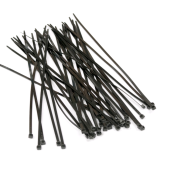 Стяжка нейлоновая неоткрывающаяся, безгалогенная (halogen free), 250x3.6 мм, полиамид 6.6, outdoor, устойчивость к UV, -40°C - +