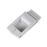 Клипса для боковых стенок, для напольных и настенных шкафов, цвет серый (1шт.)