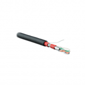 Кабель витая пара S/FTP, кат.7, 4 пары (23 AWG), одножил.(solid), внутр./внеш., LSZH/PVC, -40°C-+75°C, черный (500 м)