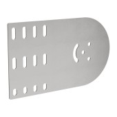 Пластина шарнирного соединения h=150мм RAL 9016 IEK