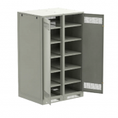 ITK LINEA B Шкаф (пустой) 2000х1200мм дверь двуст. мет. сер.