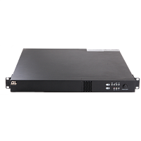 Источник бесперебойного питания On-Line компактный 1U 1 фаза 1000ВА/800Вт, 4акб * 9ач, 6 вольт, глубина 477 мм