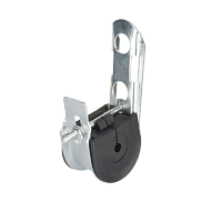 Зажим поддерживающий, промежуточный, диаметр кабеля от 8 до 12 мм, максимальная рабочая нагрузка 4 Кн