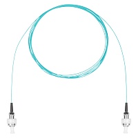 Шнур оптический монтажный (пигтейл), FC-FC, OM3, нг(А)-HF, бирюзовый, 3,0 м