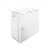 Шкаф  телекоммуникационный настенный разборный ЭКОНОМ 18U (600x350) дверь металл