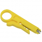 ITK Инструмент для зачистки, обрезки и заделки 110 витой пары жёлтый