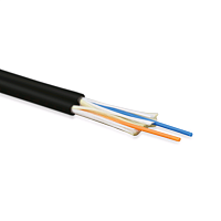 Кабель волоконно-оптический 50/125 (OM2) многомодовый, 2 волокна, duplex, zip-cord, плотное буферное покрытие (tight b