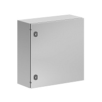 Корпус навесной STH с М/П из нержавеющей cтали AISI304 ВхШхГ 600x600x250 мм, с фланцем