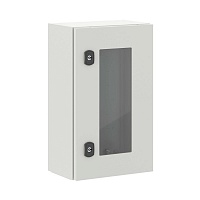 Корпус навесной STE с М/П с прозрачной дверью ВхШхГ 500x300x200 мм