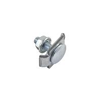 Винтовой соединительный комплект одинарный 6х20 (Винт М6+гайка) (50 шт) INOX EKF