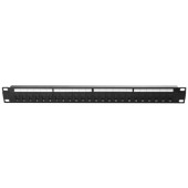 Патч-панель телефонная 19",1U,CAT3, 25 портов RJ45