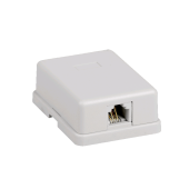 ITK Настенная розетка RJ12, кат.3 UTP, 1-порт