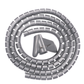 Пластиковый спиральный рукав для кабеля д.20 мм (2 м) и инструмент ST-20