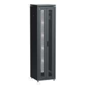 ITK LINEA N 47U 600х800мм распаш. перф. дв. задн. перф. чер.