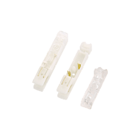 Коммутационный коннектор NIKOMAX 110 типа, Кат.5, (Класс D), 100МГц, 1 пара, белый, с прозрачной крышкой, уп-ка 10шт.