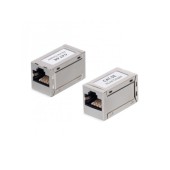 Проходной адаптер, RJ45-RJ45 (8p8c), категория 5е, экранированный
