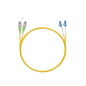 Шнур оптический duplex FC/APC-LC/UPC 9/125 sm 7м LSZH