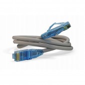 Патч-корд U/UTP, Cat.6, LSZH, 3 м, серый