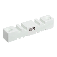 Изолятор шинный плоский ИШП 2P для шин 5 и 10 мм 180 мм IEK