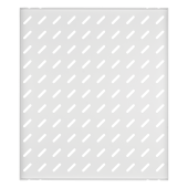 Полка стационарная TLK, Ш463хГ400мм, для шкафа глубиной 600мм, крепеж в комплекте, серая