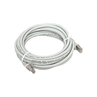 Патч-корд TERACOM PRO Cat.6 экранированный FTP оболочка LSZH серый (5,0м)
