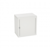 Шкаф телекоммуникационный навесной, 20 U (1000х600х400) дверь метал,RAL7035