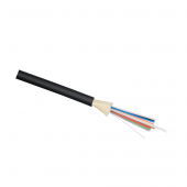 Кабель волоконно-оптический 50/125 (OM3) многомодовый, 8 волокна, плотное буферное покрытие (tight buffer), внутренний/внешний,  LSZH, черный