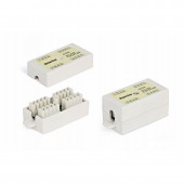 Проходной адаптер (coupler), Dual IDC, категория 5e, 4 пары