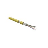 Кабель волоконно-оптический 9/125 (SMF-28 Ultra) одномодовый, 2 волокна, плотное буферное покрытие (tight buffer) внутренний, FRHFLTx, –60°C – +70°C, 