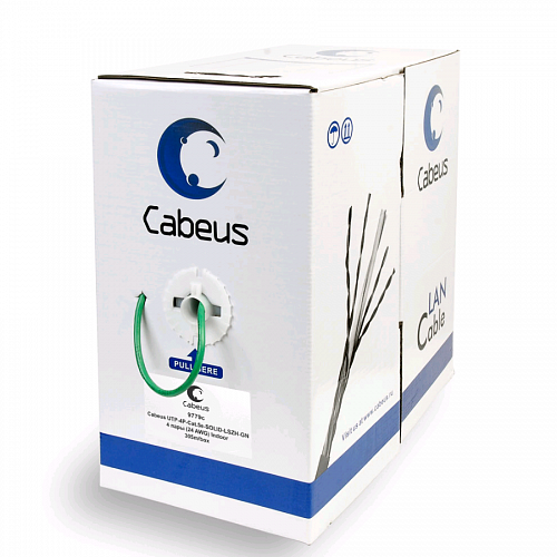 UTP-4P-Cat.5e-SOLID-LSZH-GN