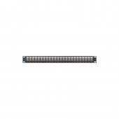 Панель коммутационная наборная FTP, Кат.6А, 24 порта, 19", 1U, с организатором