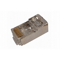 Джек RJ-45 8P8C CAT 5e (экран) REXANT