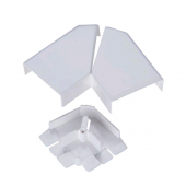 DLPL Уг.плос.к-к40х12,5 бел