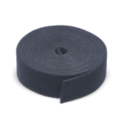 Лента (липучка) в рулоне, ширина 25 мм, длина 5 м, черная