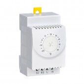 Термостат электронный с регулируемым диапазоном температуры -20…+60°C, переключающий контакт