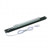 Комплект освещения 19" со светодиодной лампой (LED 230В, 5Вт) с выключателем, в комплекте шина для установ., кабель подключе