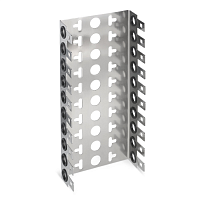 Монтажный хомут 2/10, глубина кабельного отсека 50 мм, на 33 модуля