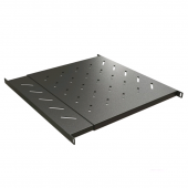 Полка c 19'' креплением, раздвижная, 0.5U, с регулируемой глубиной установки от 405 мм до 700 мм, нагрузка до 60 кг