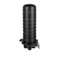 Муфта оптическая NIKOMAX, 48 волокон, тупиковая, 4 ввода/вывода, с механической герметизацией вводов, c комплектом для крепежа, наружное исполнение